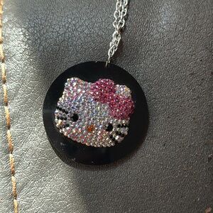 Hello kitty necklace sparkles